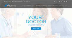 Desktop Screenshot of healthbridgeinfo.com